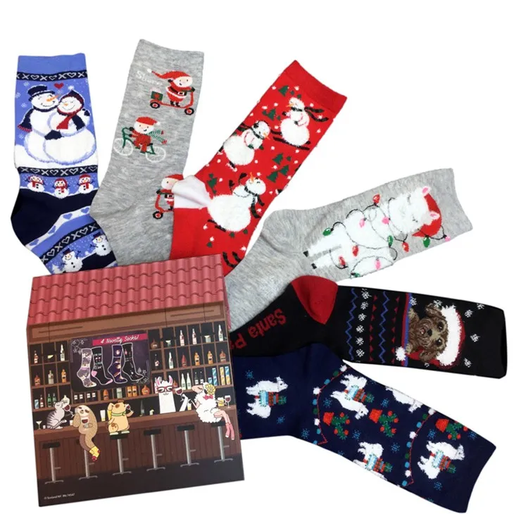 Smešne božične ženske nogavice